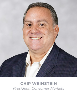 Chip Weinstein - President, Consumer Markets